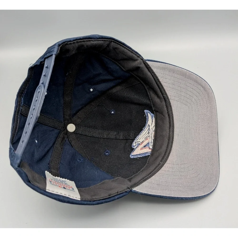 VTG Anaheim Angels Hat Cap Snap Back One Size Blue MLB Baseball 90s